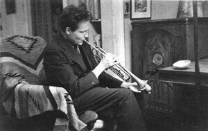 Freeman with cornet